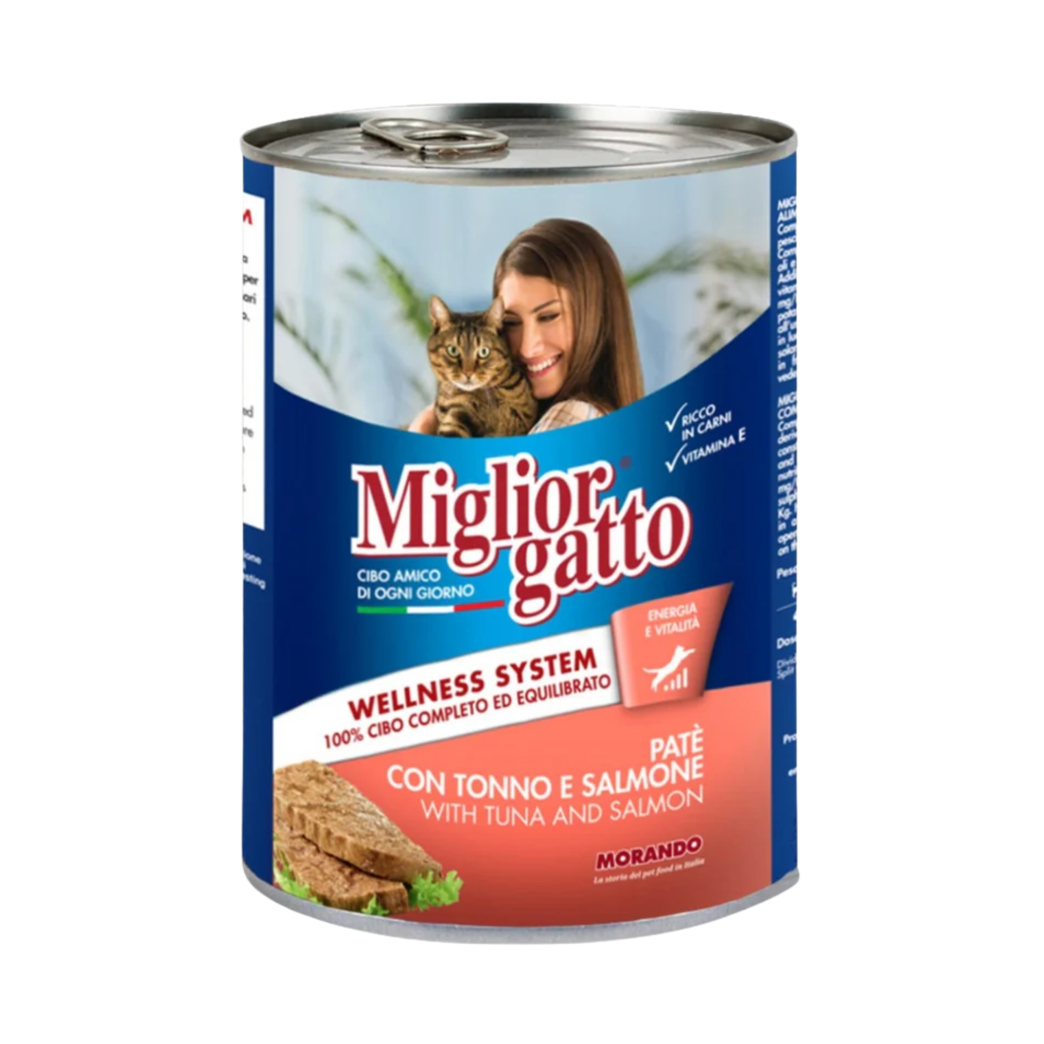 Miglior Gatto Paté with Tuna & Salmon 405g