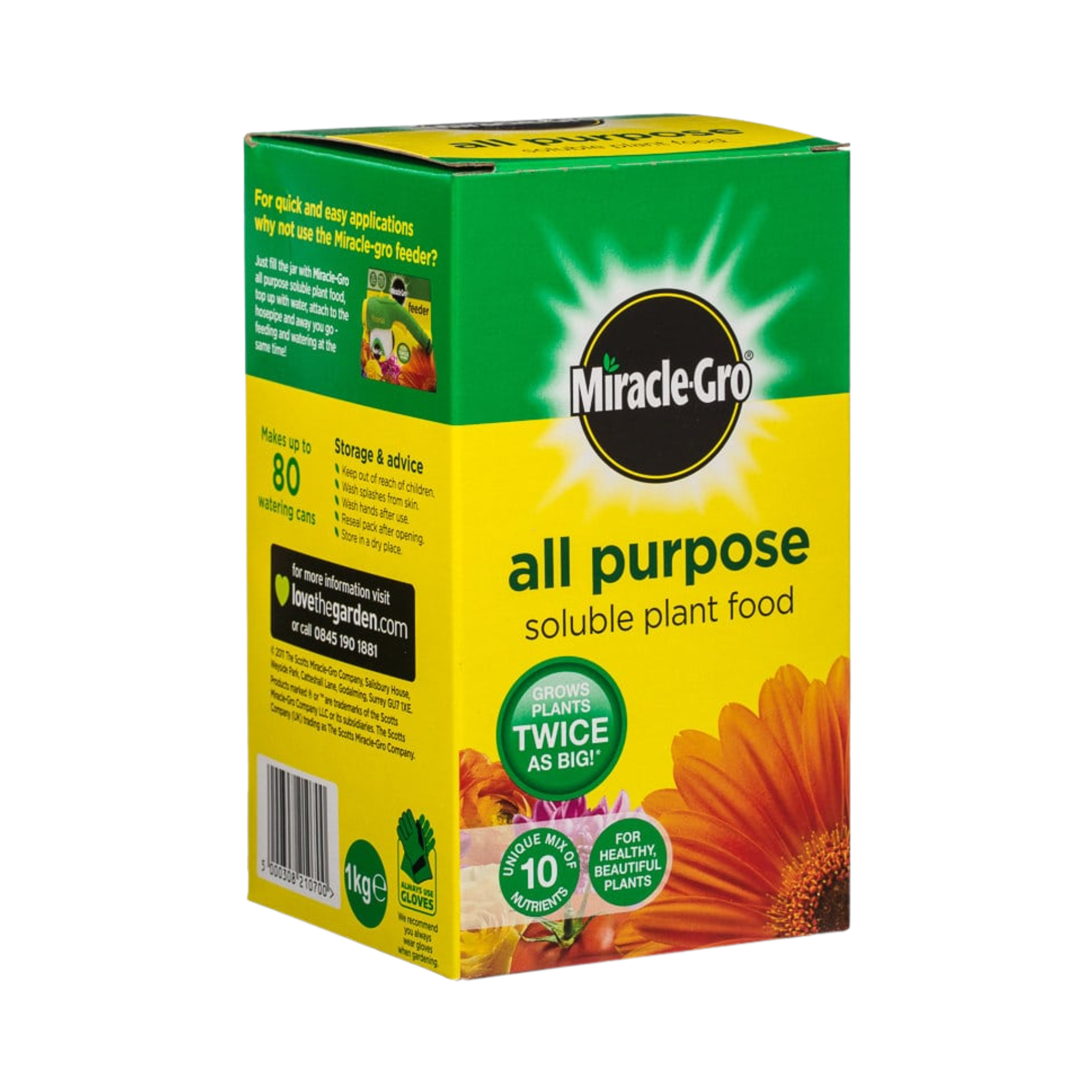 Miracle Gro All Purpose Water Soluble Plant Food 500g