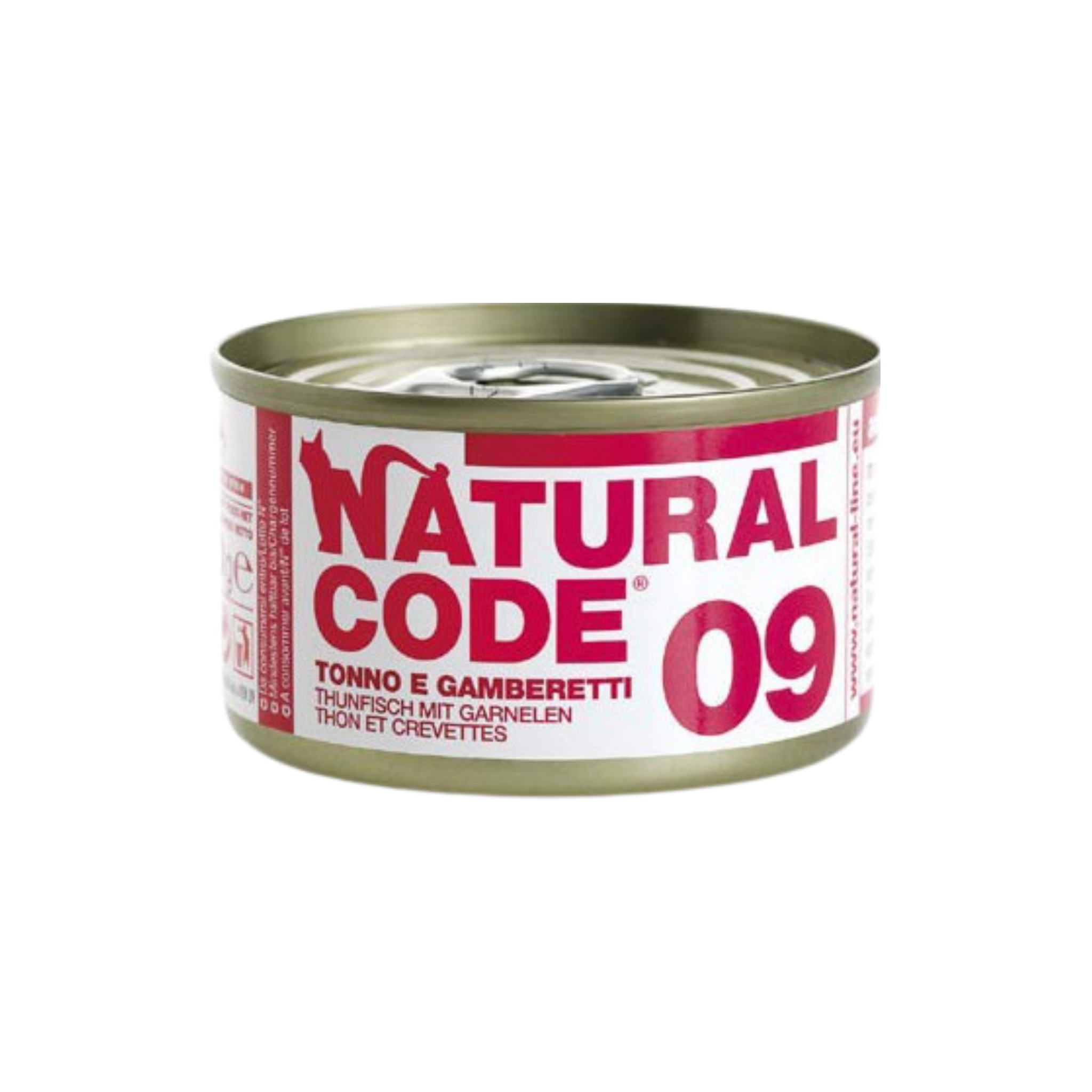 Natural Code 09 Tuna & Shrimp 85g in can