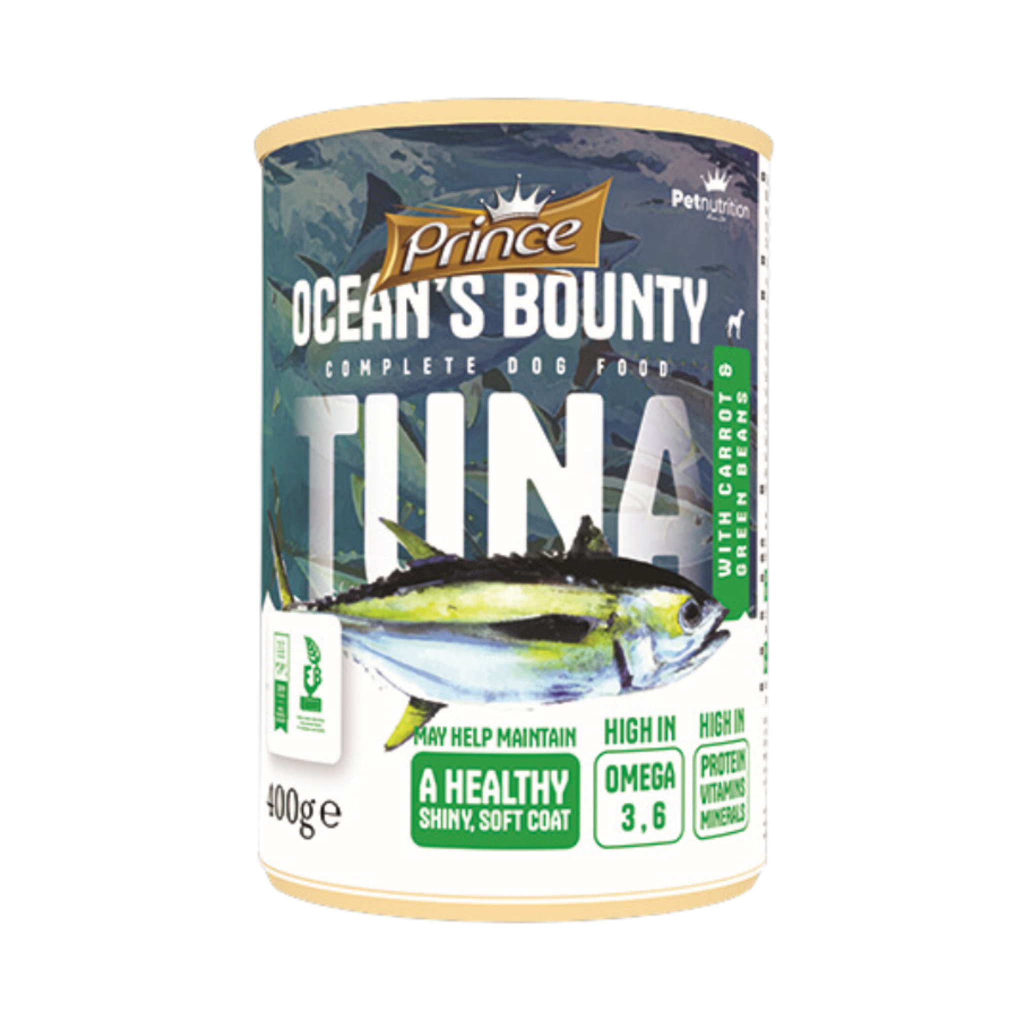 Prince Ocean’s Bounty Tuna with Carrot and Green Beans 400g - OFFER 2 + 1 FREE