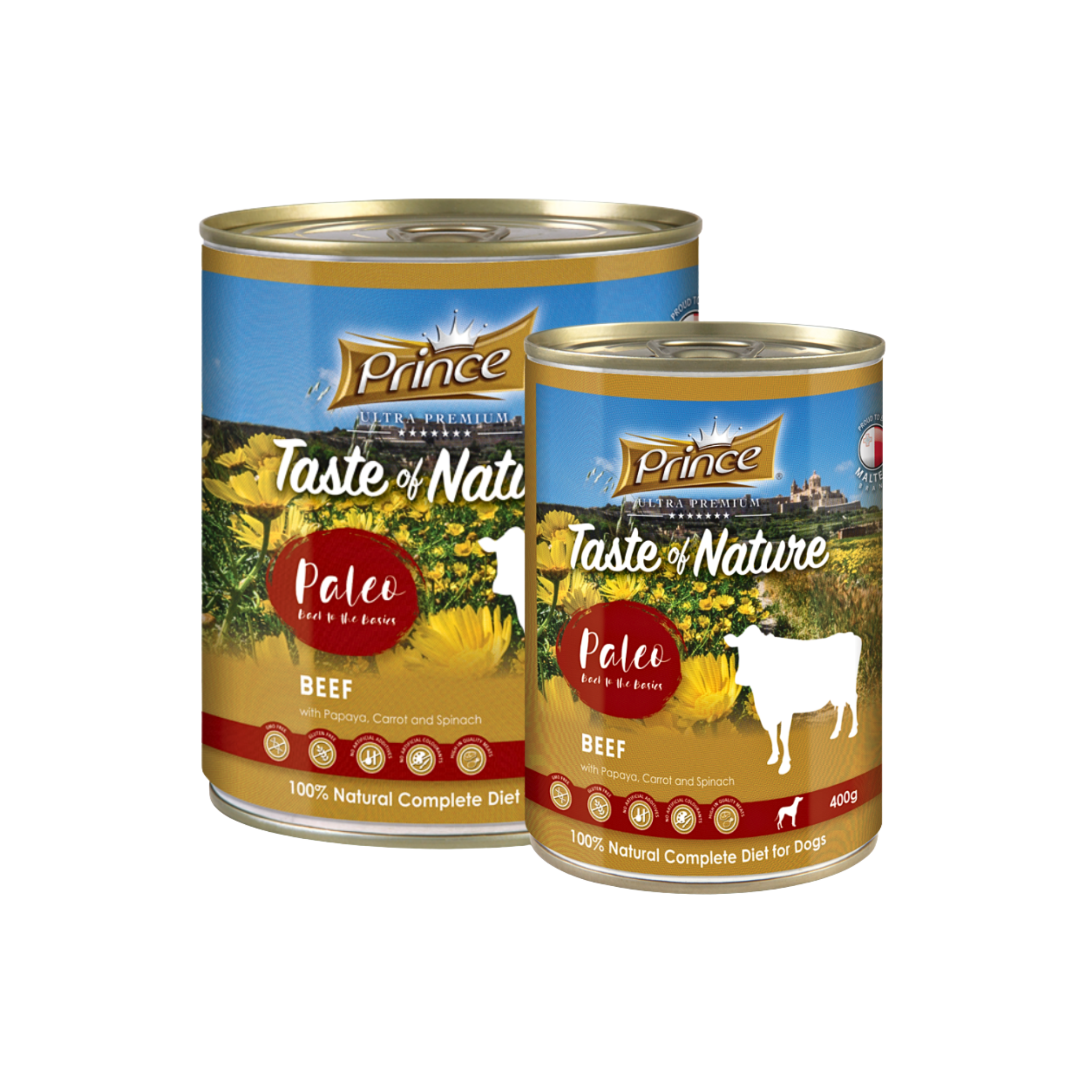 Prince Taste Of Nature Paleo Chicken & Beef 400g