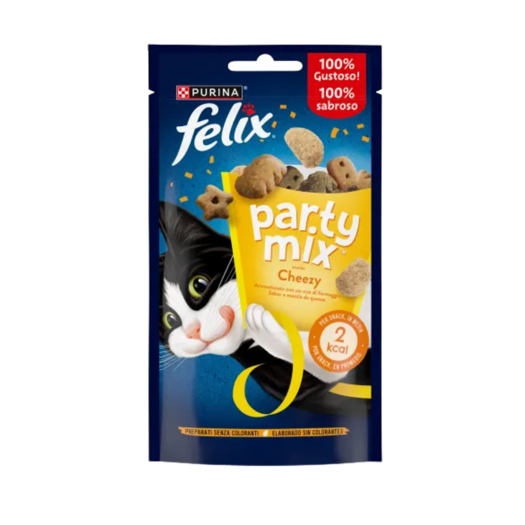 Purina Party Mix Cheezy 45g in pouch