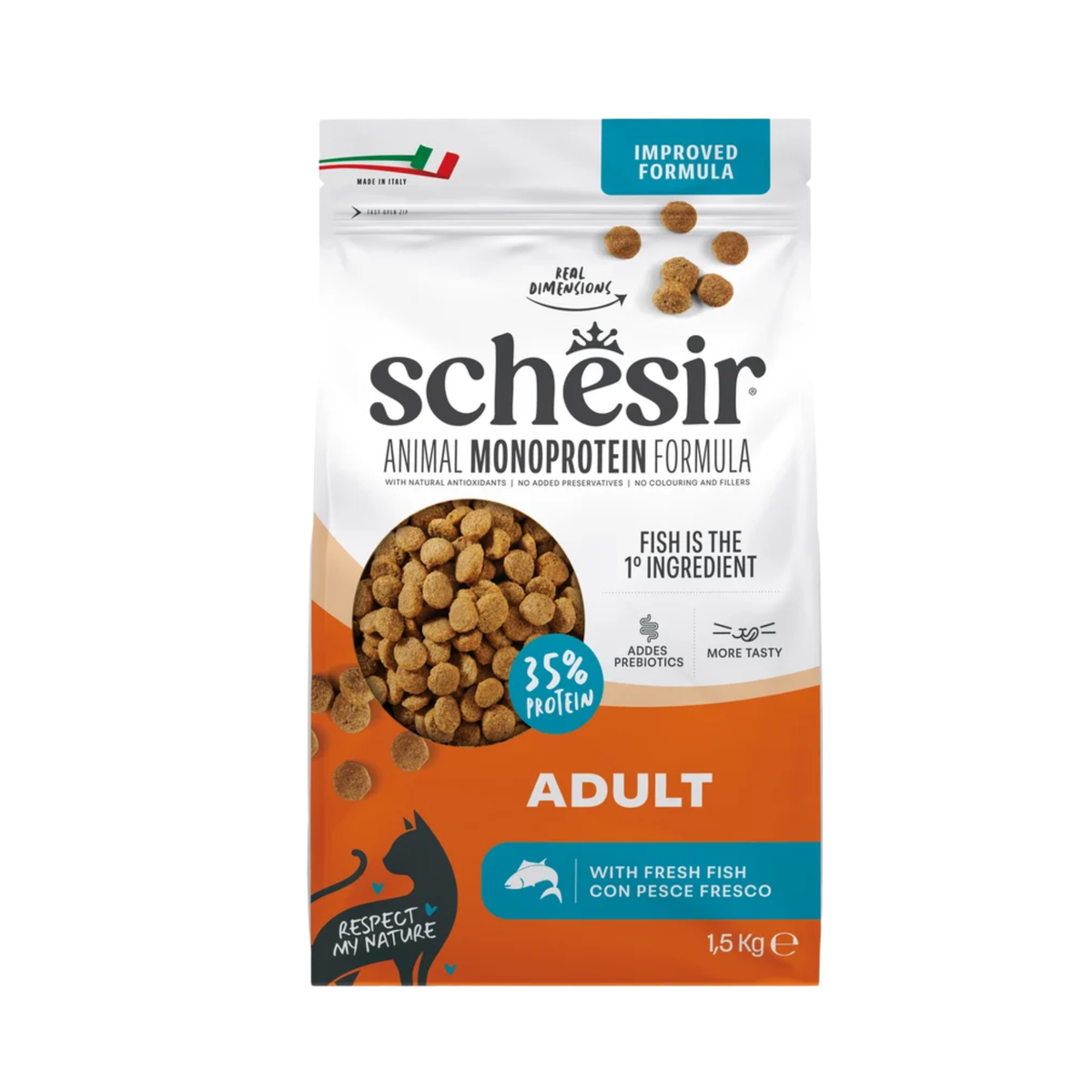 Schesir Dry Cat Adult Rich In Fish 1.5kg