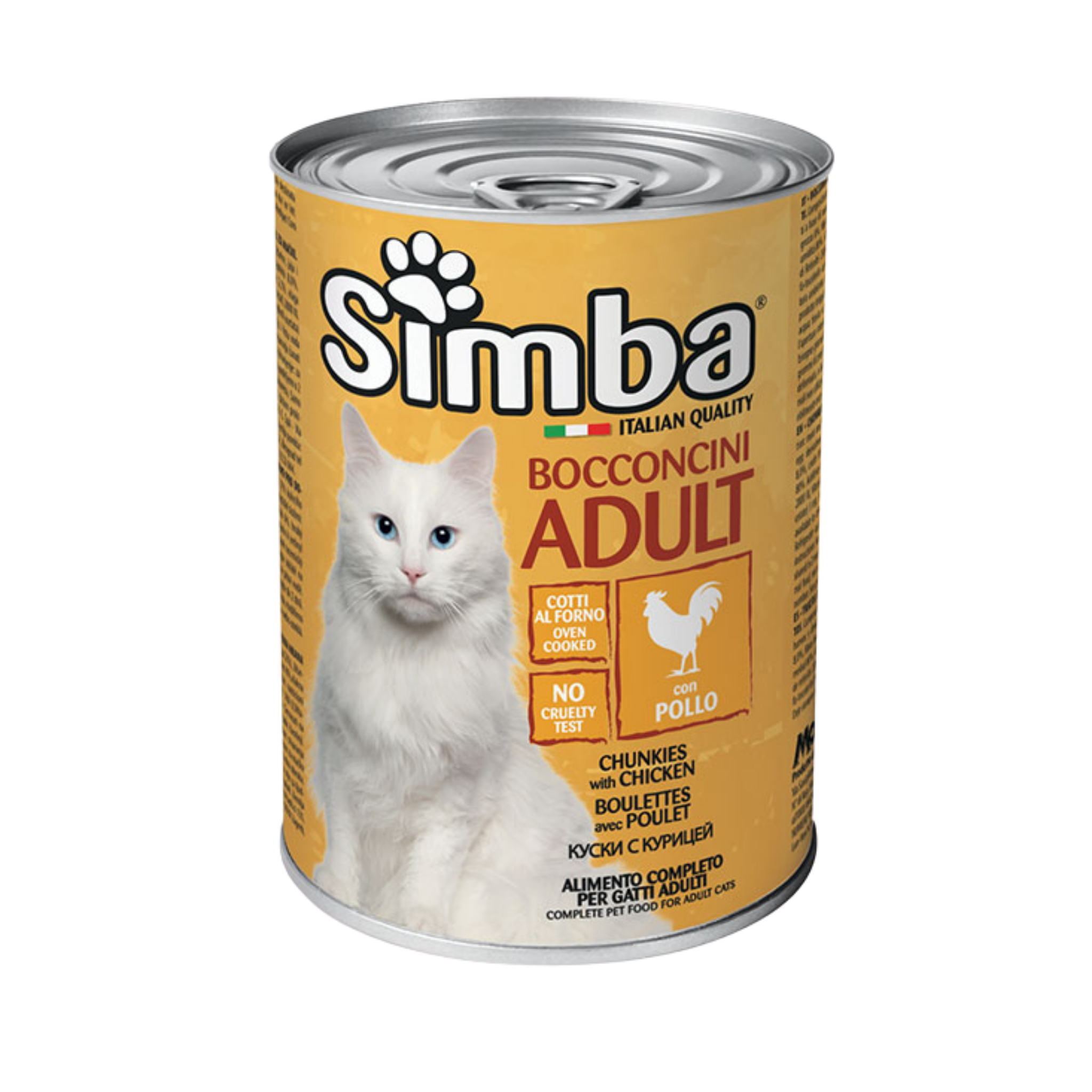 Simba Cat Chunkies with Chicken 415g in can