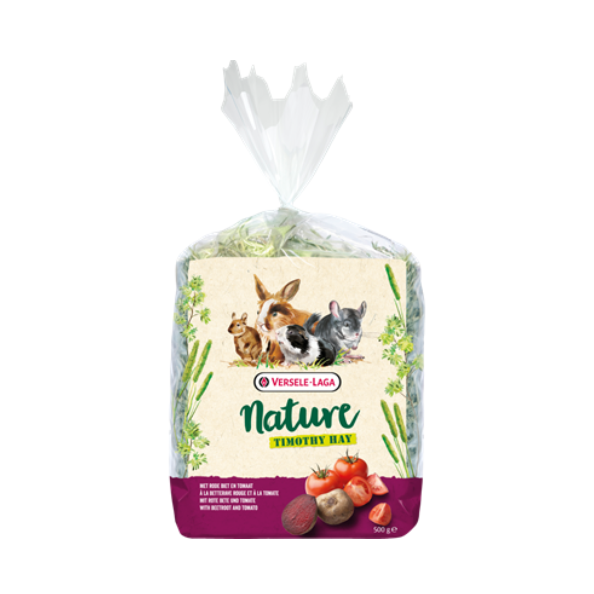 Versele-Laga	Nature Timothy Hay Beetroot & Tomato 500g