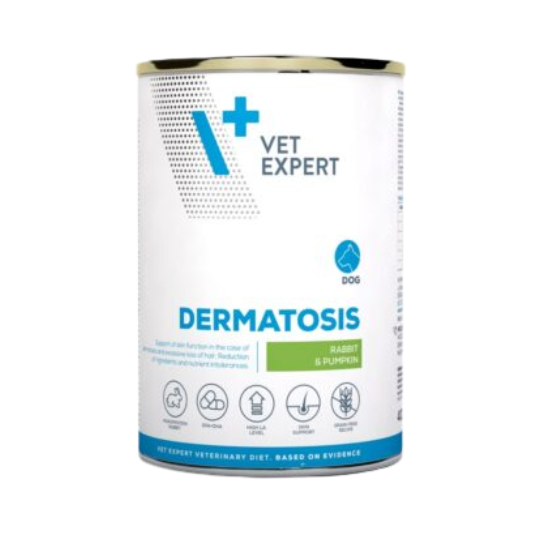 Vet Expert Veterinary Diet Dermatosis Dog Rabbit & Pumpkin 400g