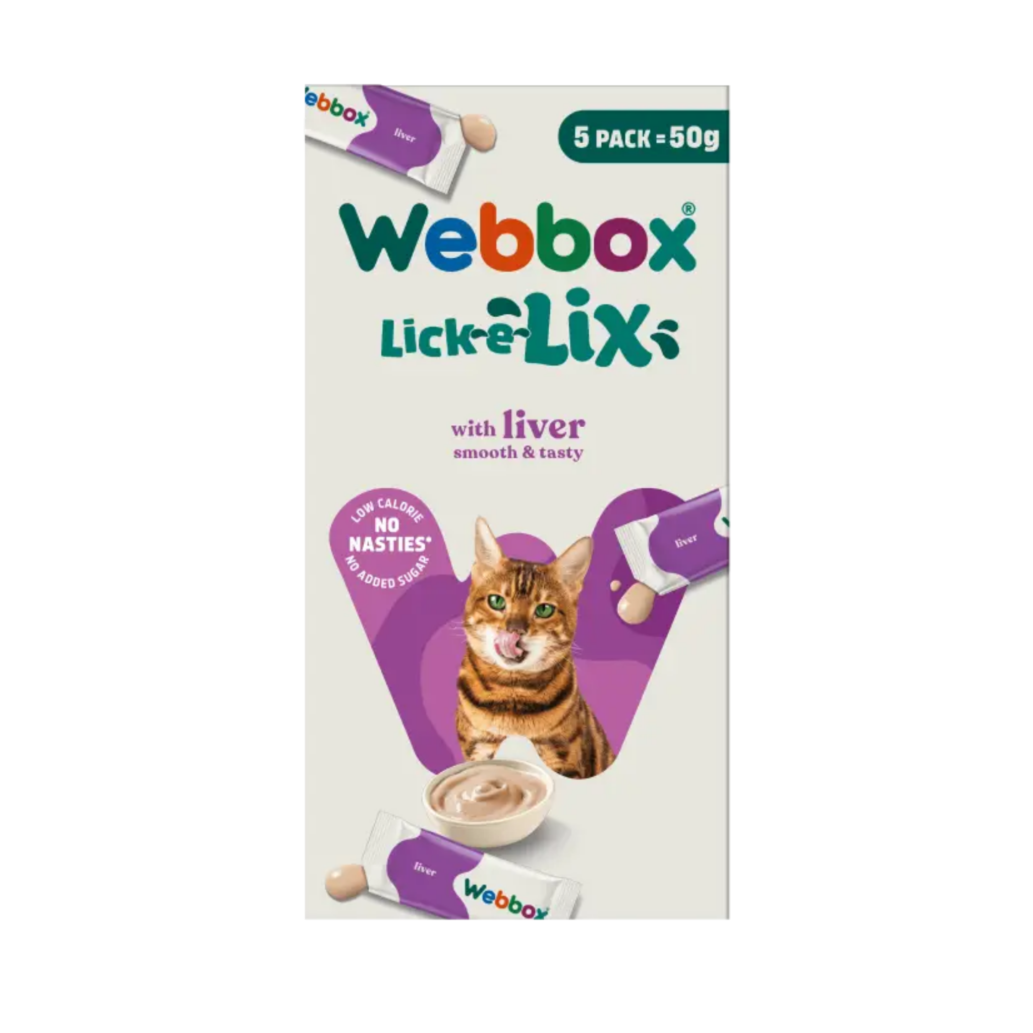Webbox Lick-e-Lix Liver 50g