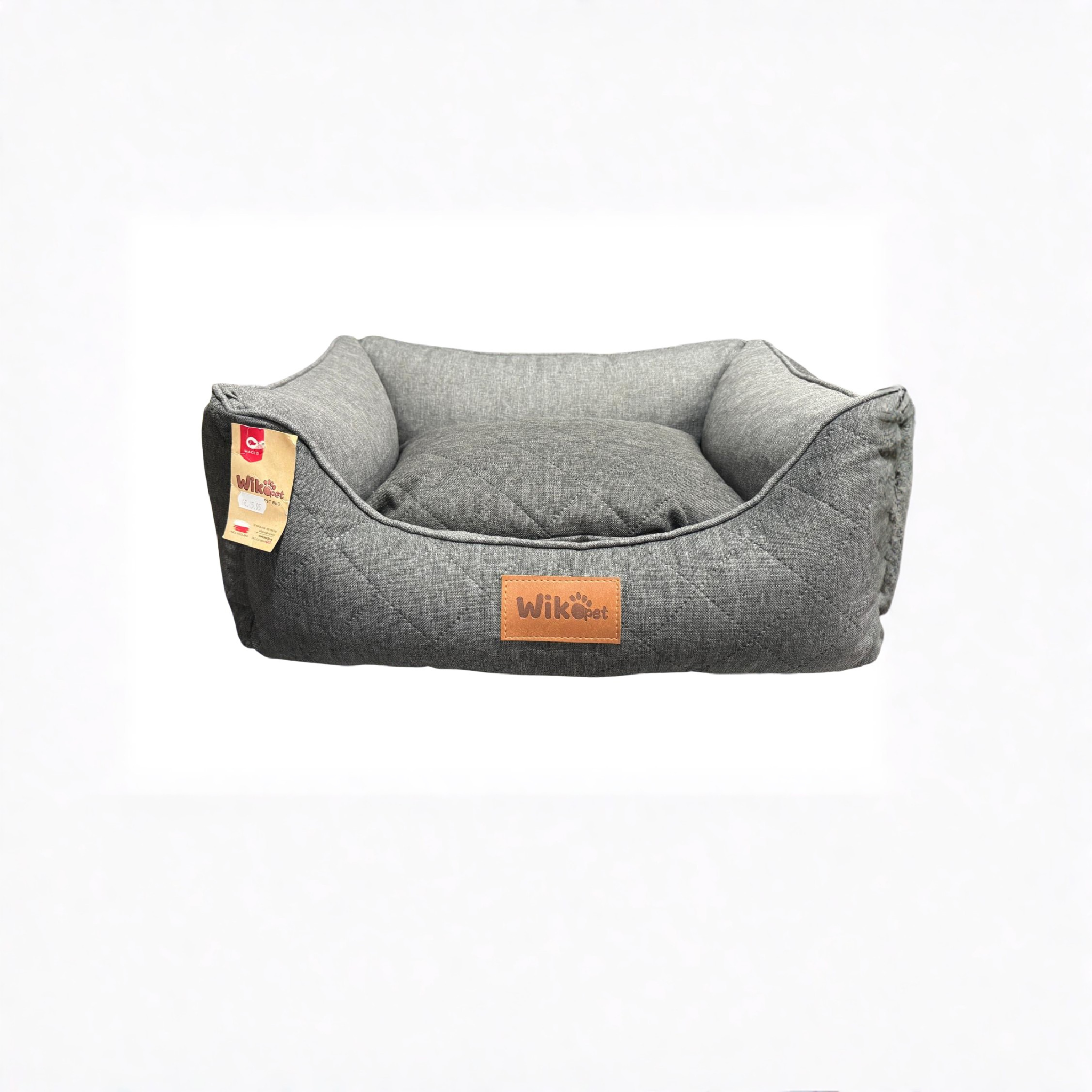 Wiko Pet Bed Sofa Ortophedic Grey