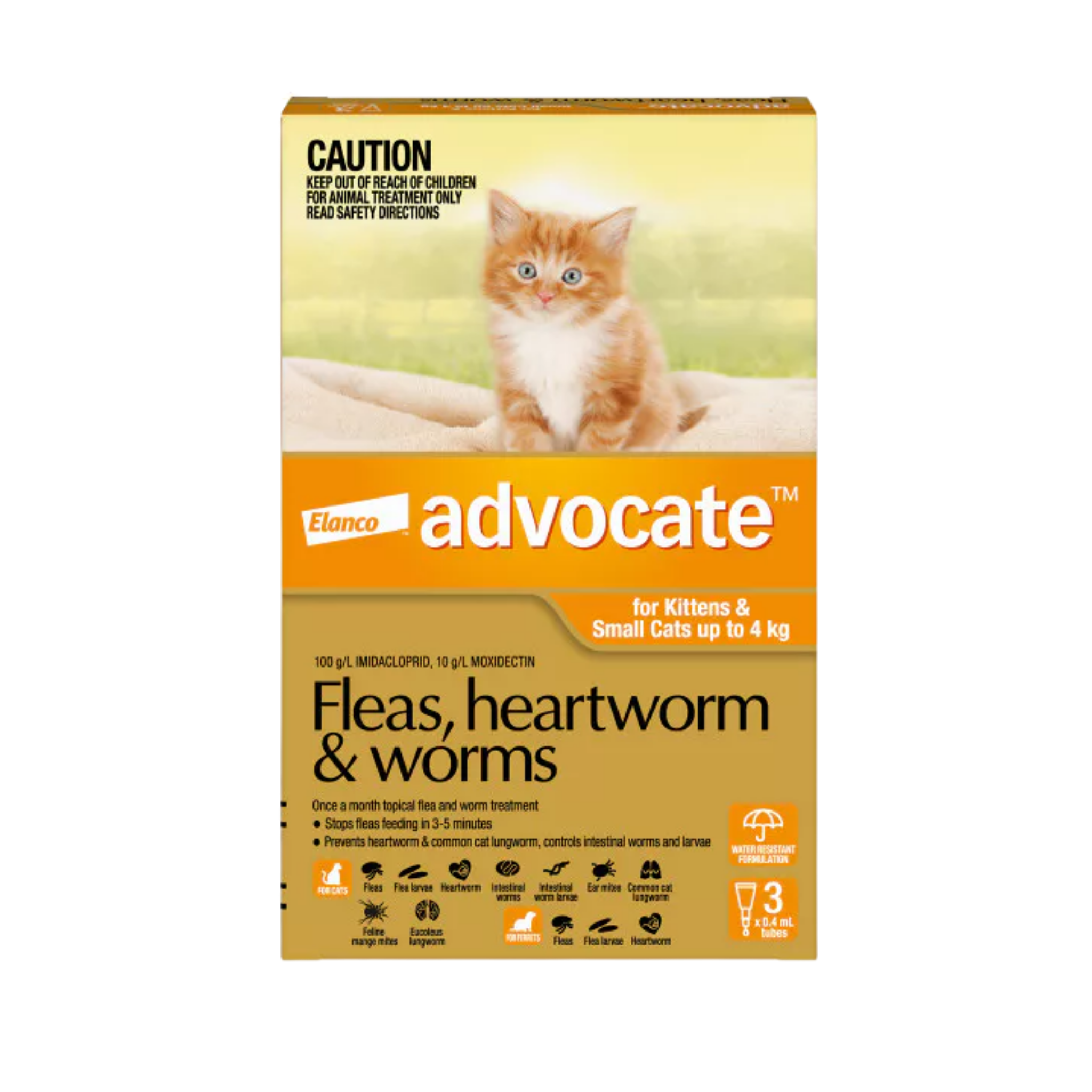 Bayer Advocate Spot On Solution for Cats