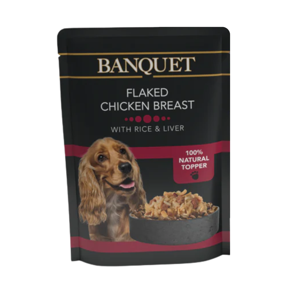 Banquet Flaked Chicken Breast with Rice & Liver