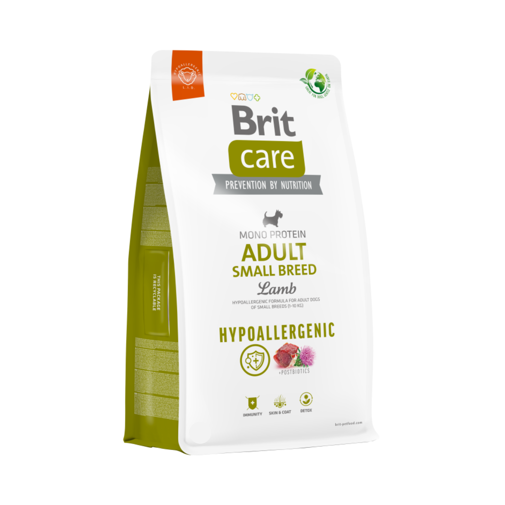 Brit Care Adult Lamb & Rice Small Breed 3kg