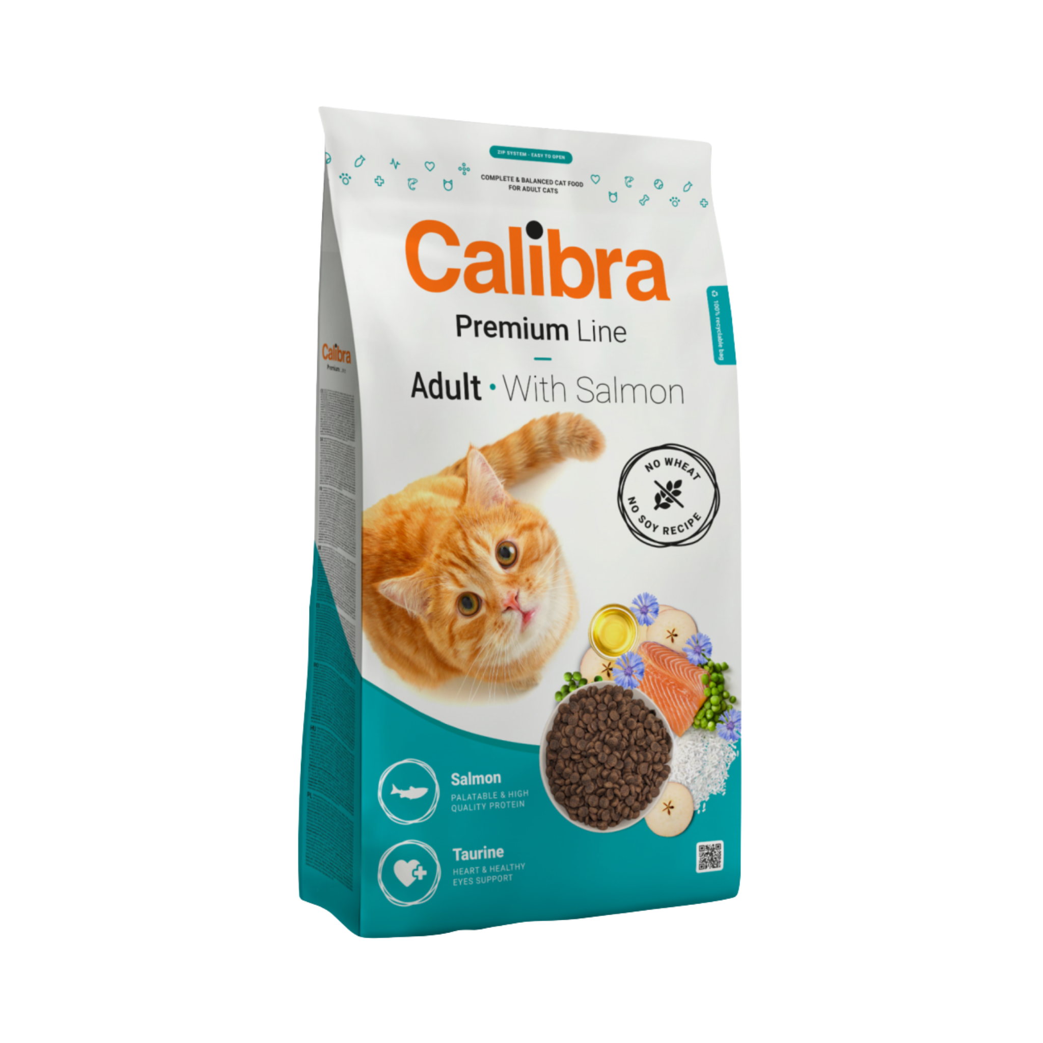 Calibra Premium Line Cat Adult with Salmon 2kg
