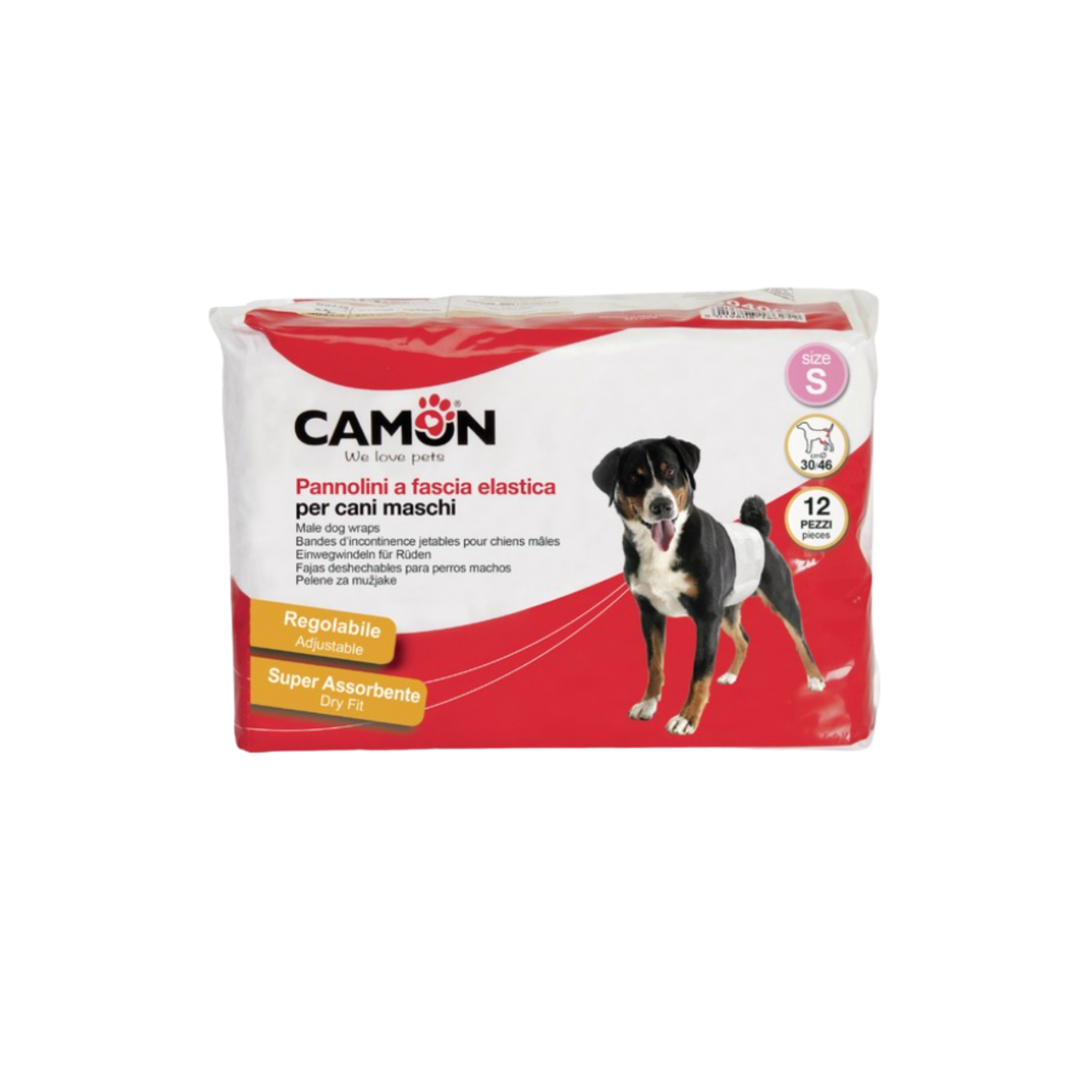 Camon Male Dog Nappies Disposable