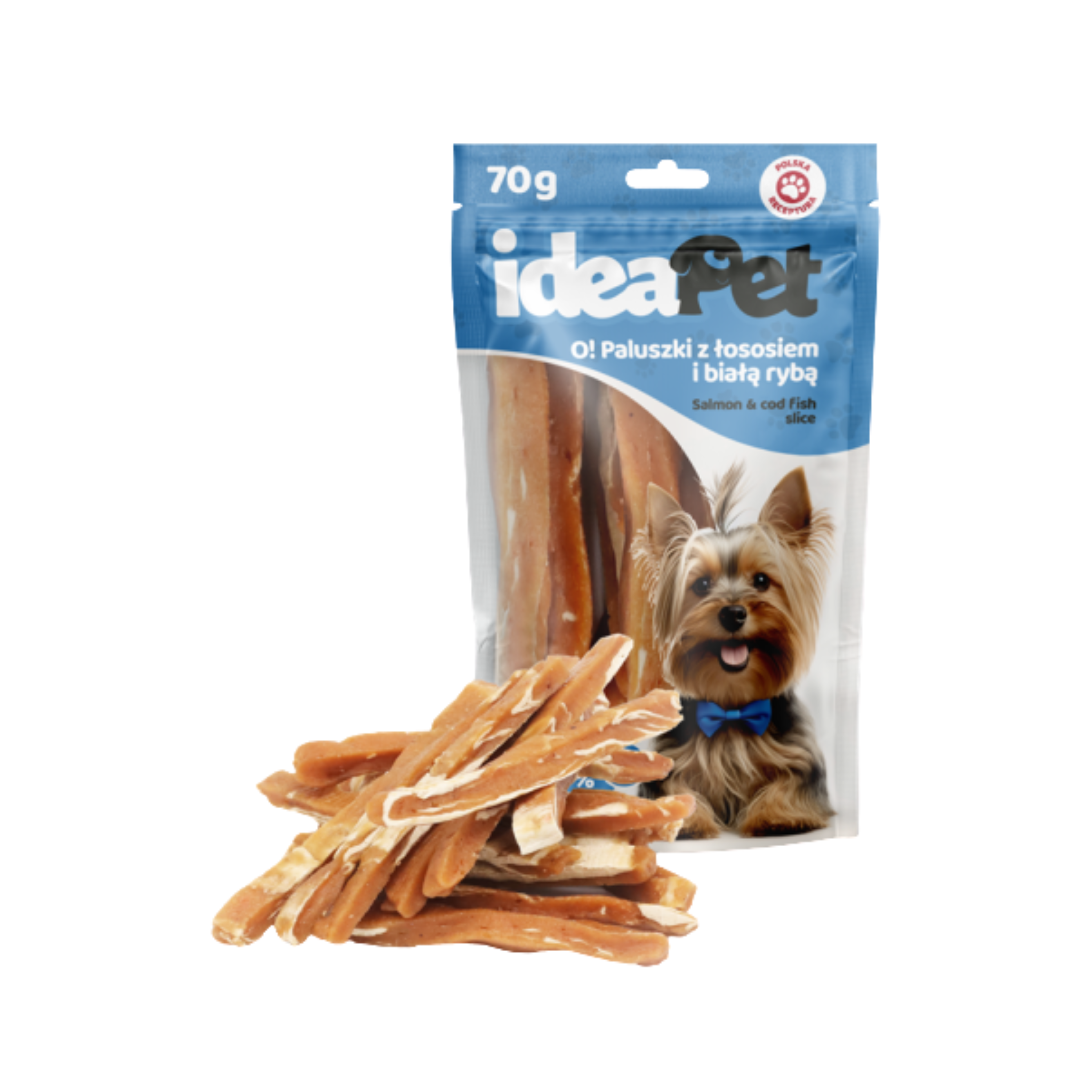 IdeaPet O! Sticks Salmon and White Fish 70g