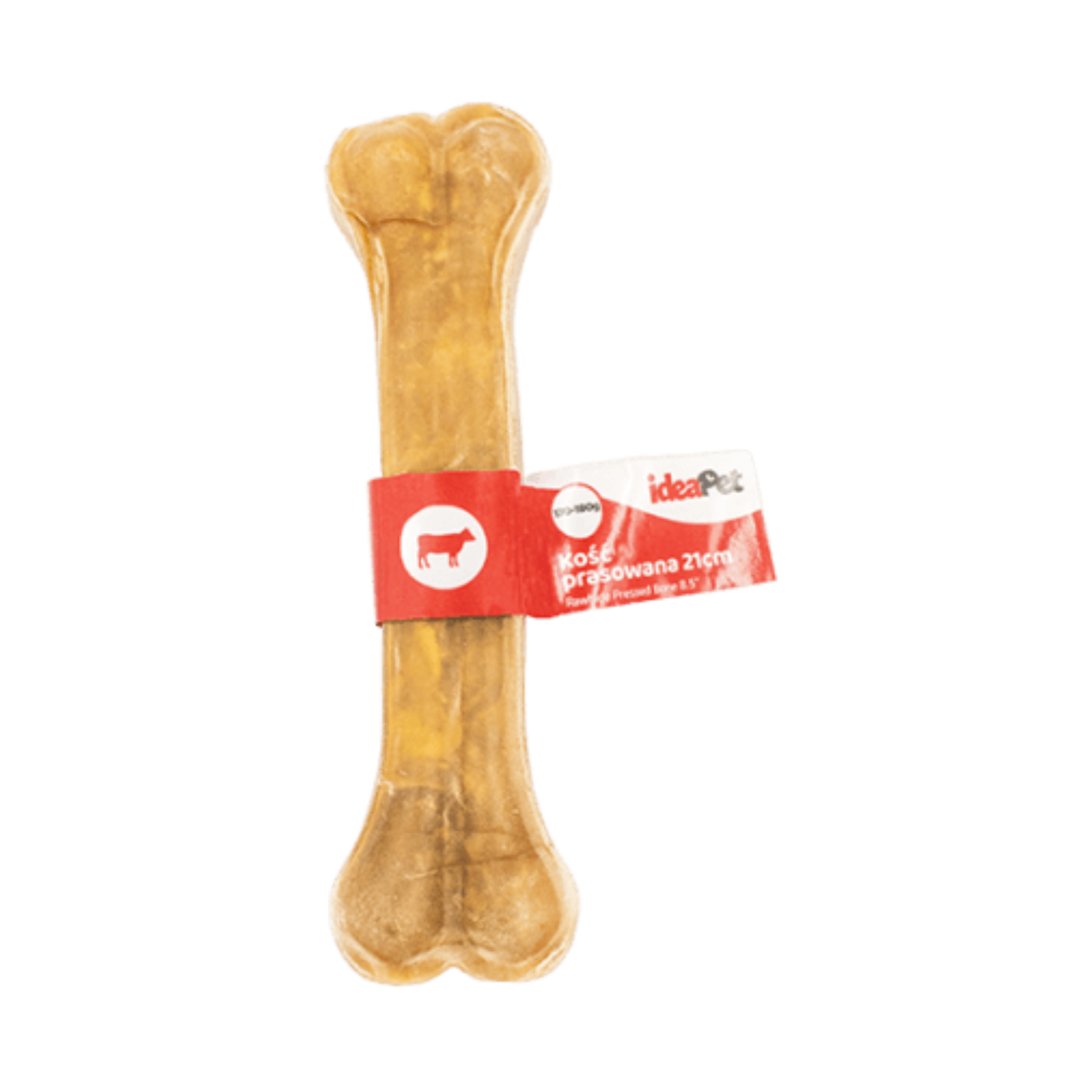 IdeaPet Dog Chew Treat Natural Pressed Bone 21cm