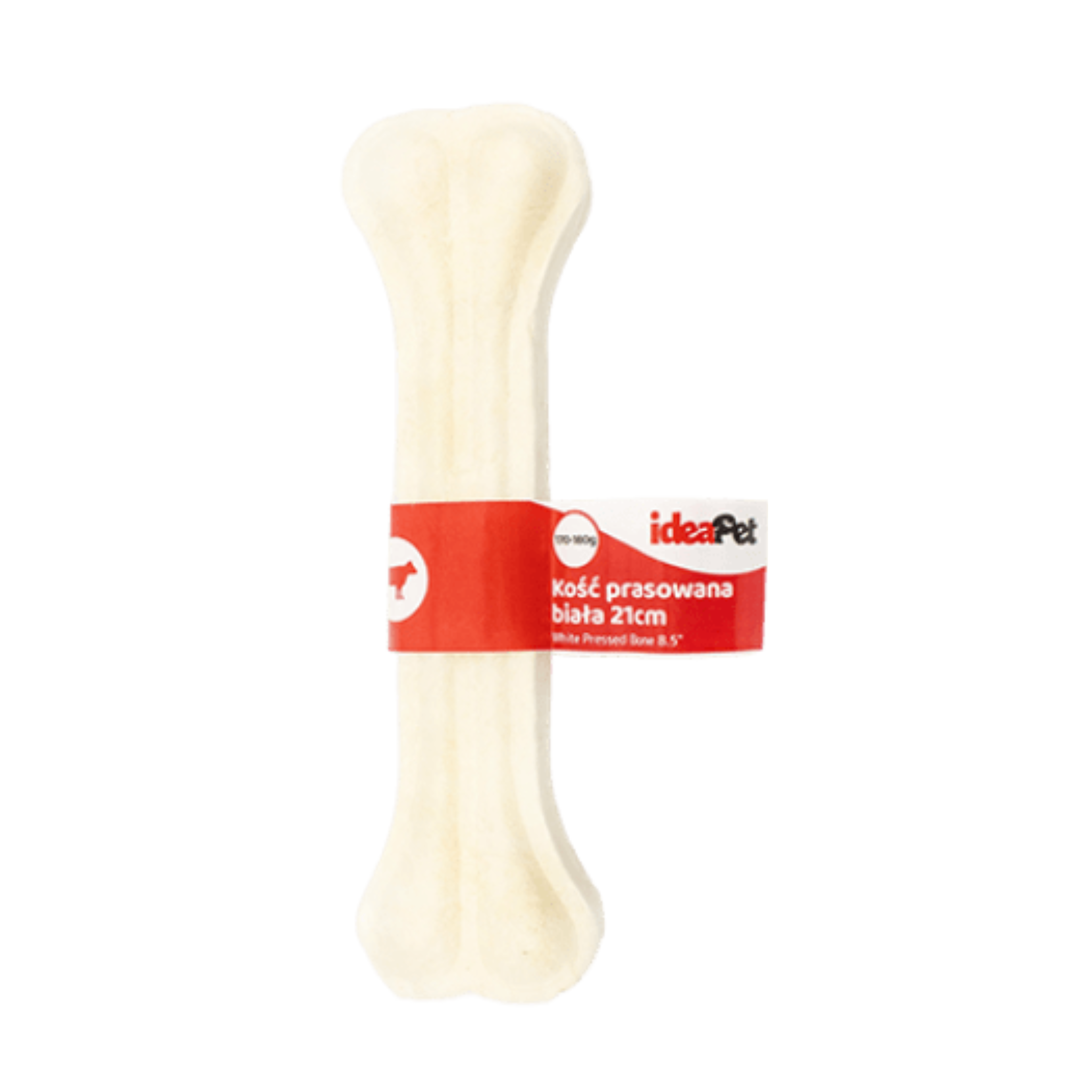 IdeaPet Dog Chew Treat White Pressed Bone 21cm