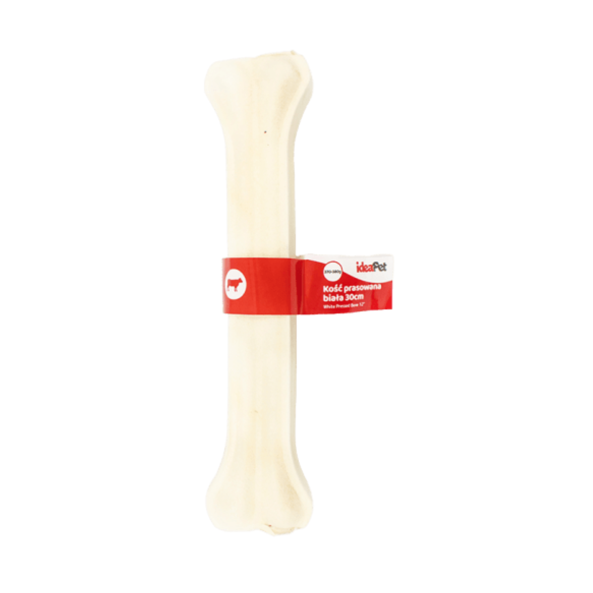 IdeaPet Dog Chew Treat White Pressed Bone 30cm