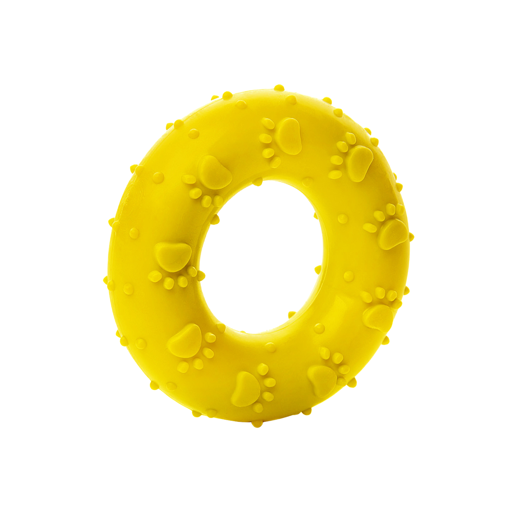 JK Animals TPR Light Ring Yellow 7cm