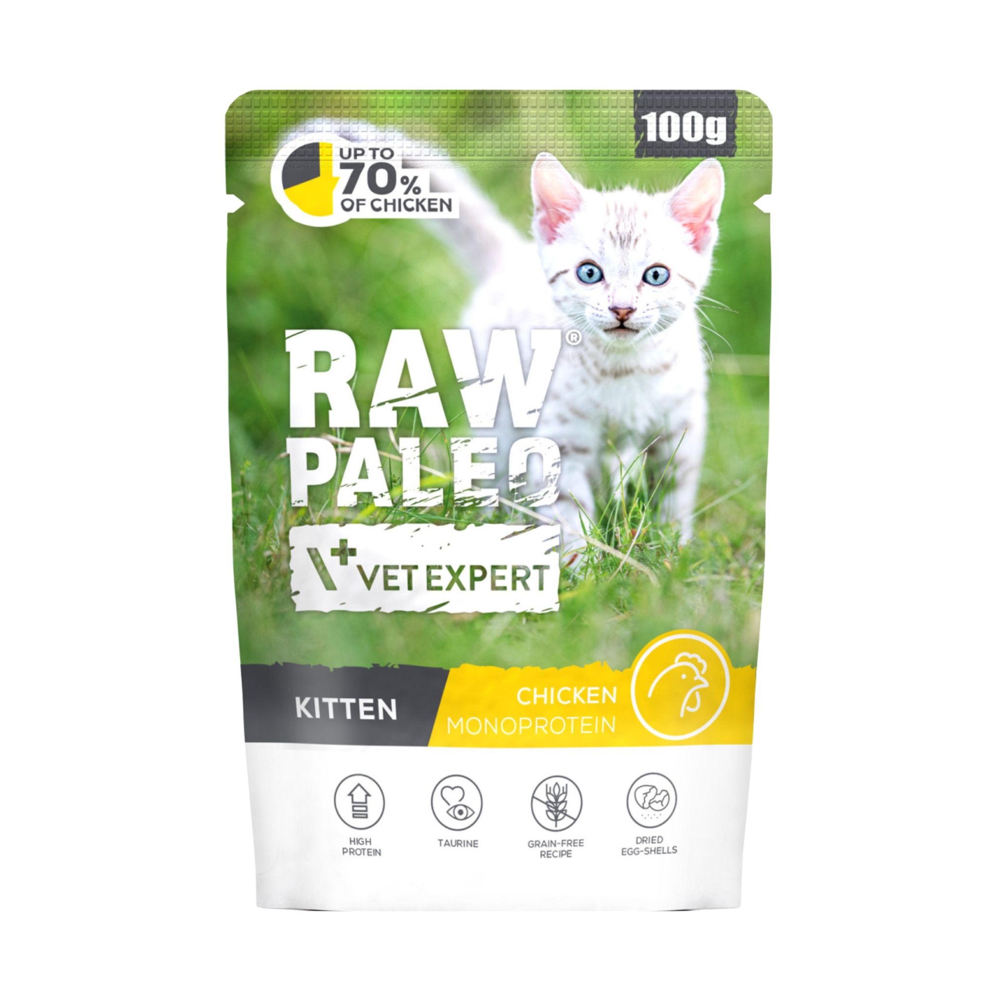 Raw Paleo Kitten Chicken Wet