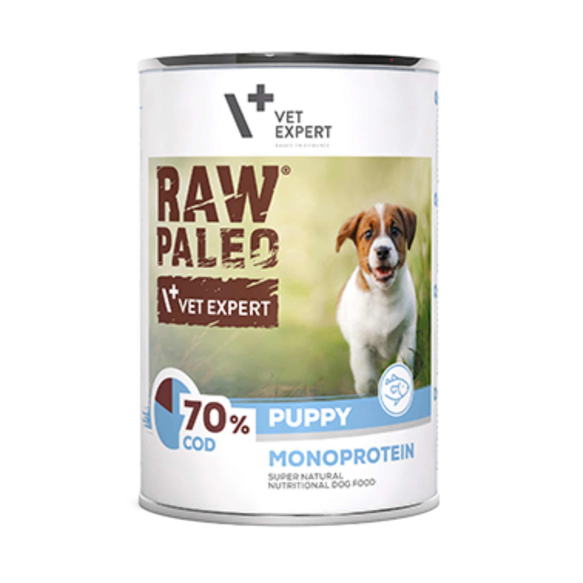 Raw Paleo Monoprotein Puppy Cod 400g Can