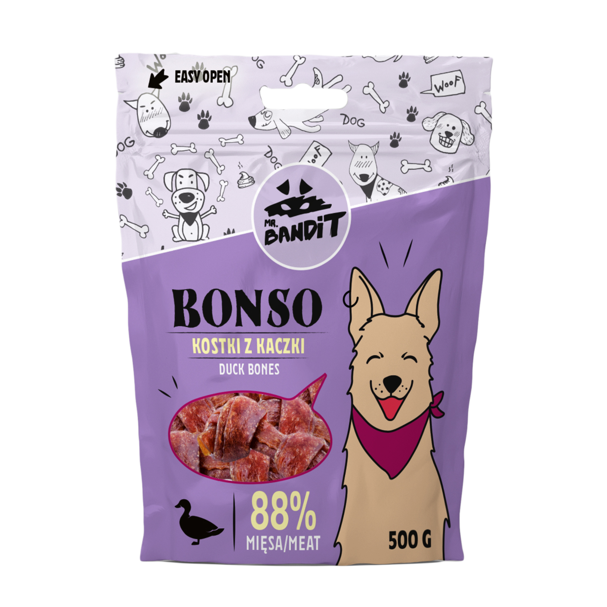 Mr. Bandit Bonso Duck Bones 500g