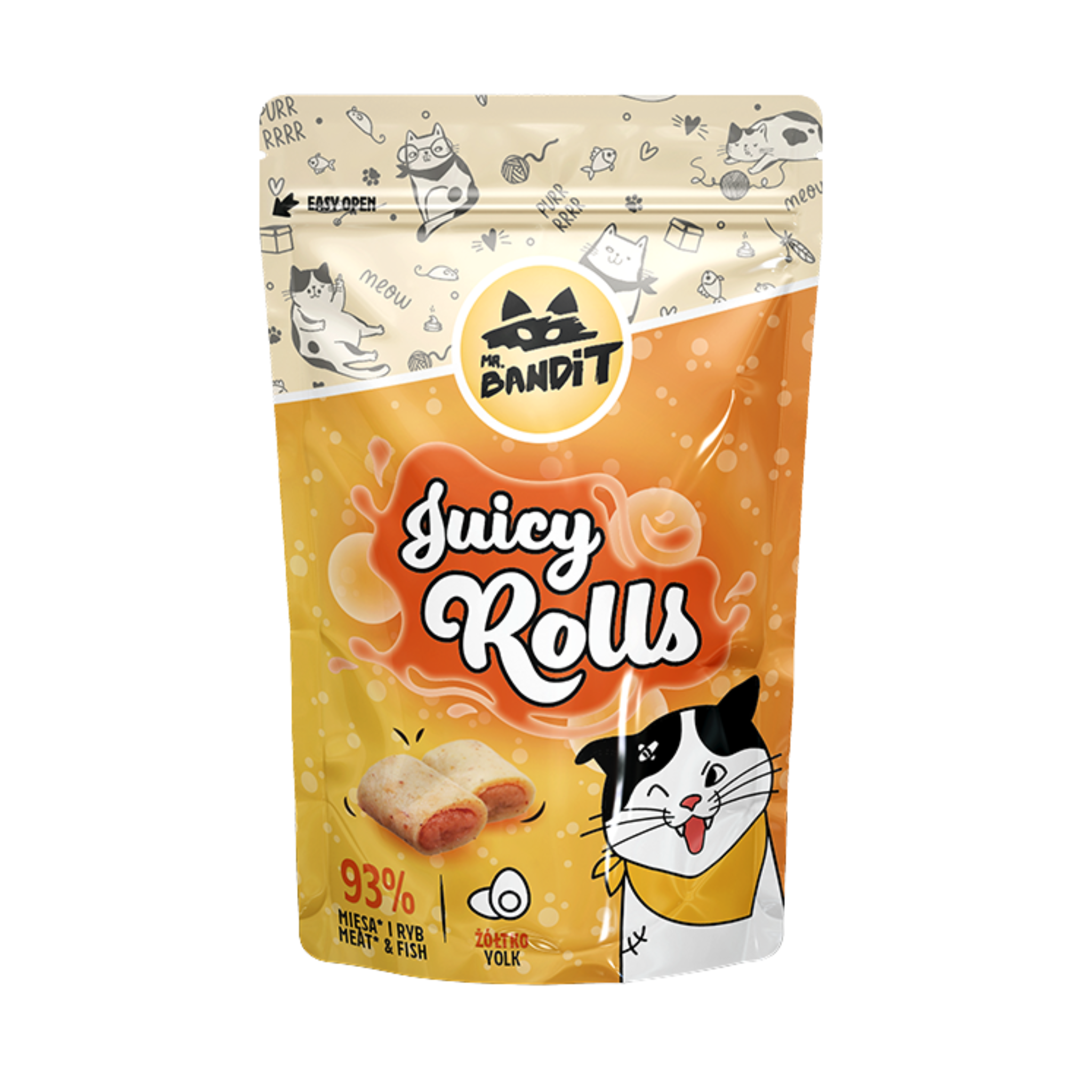 Mr. Bandit Juicy Rolls Yolk 40g