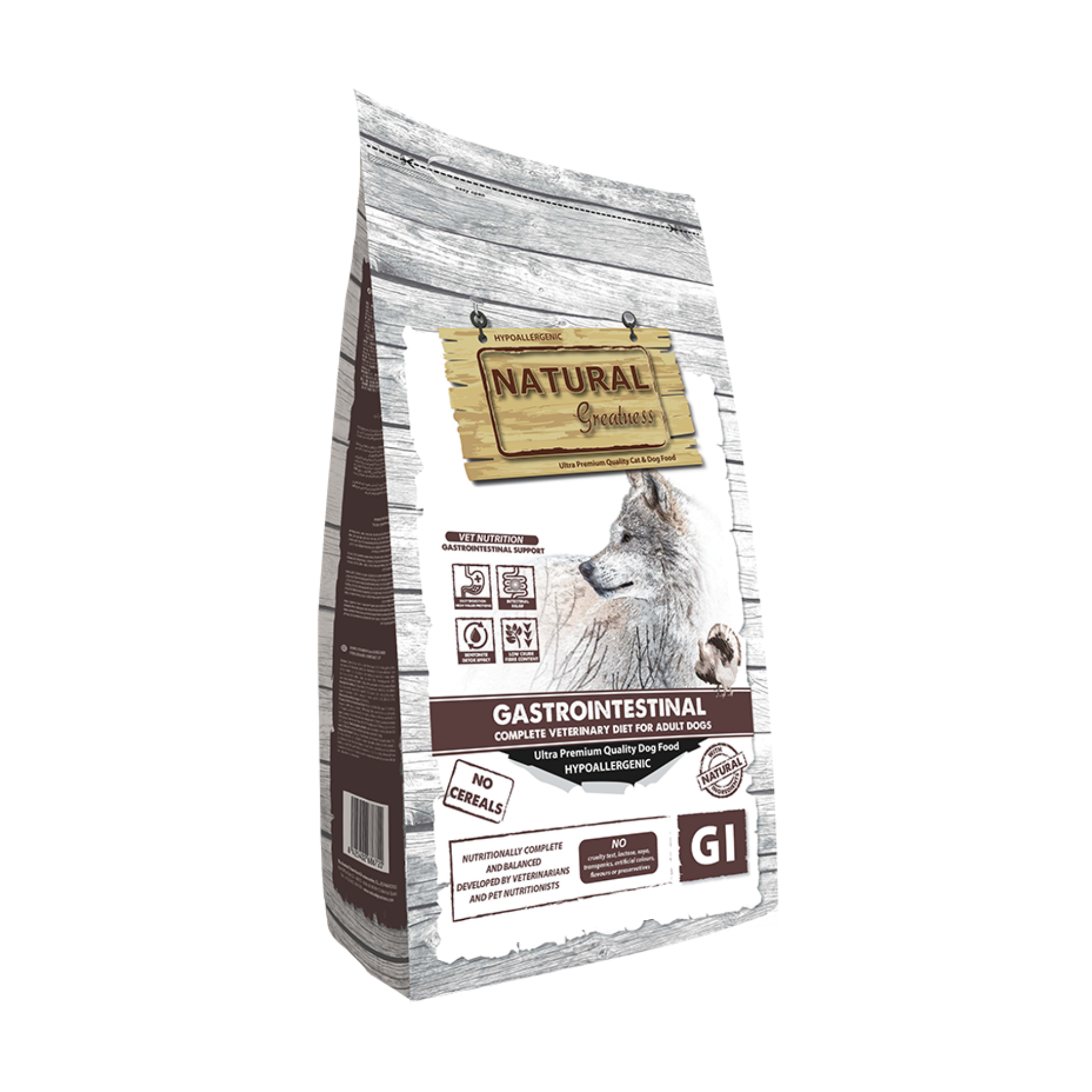 Natural Greatness Veterinary Diet Dry Cat Gastrointestinal 2 kg