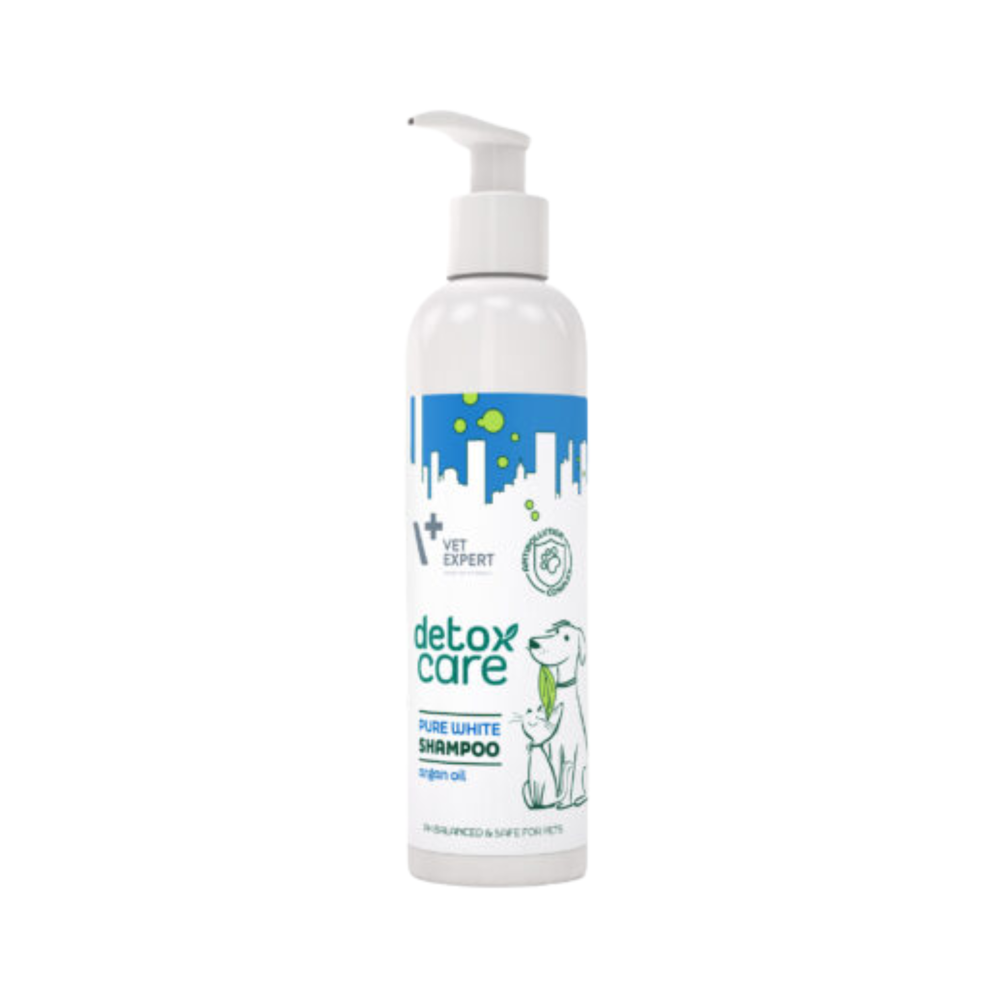 Vet Expert Detox Care Pure White Shampoo 250ml