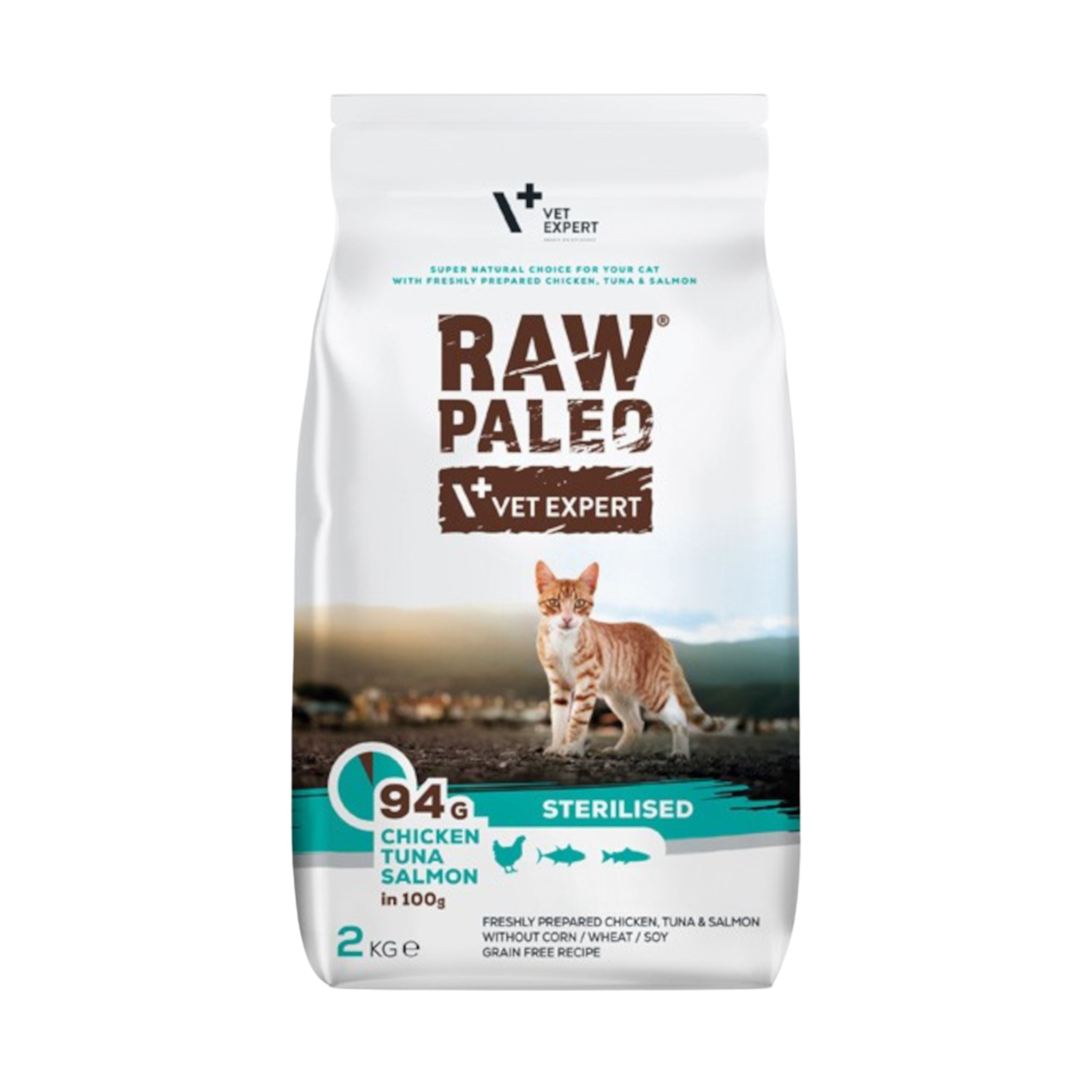 Raw Paleo Adult Cat Sterilised Dry