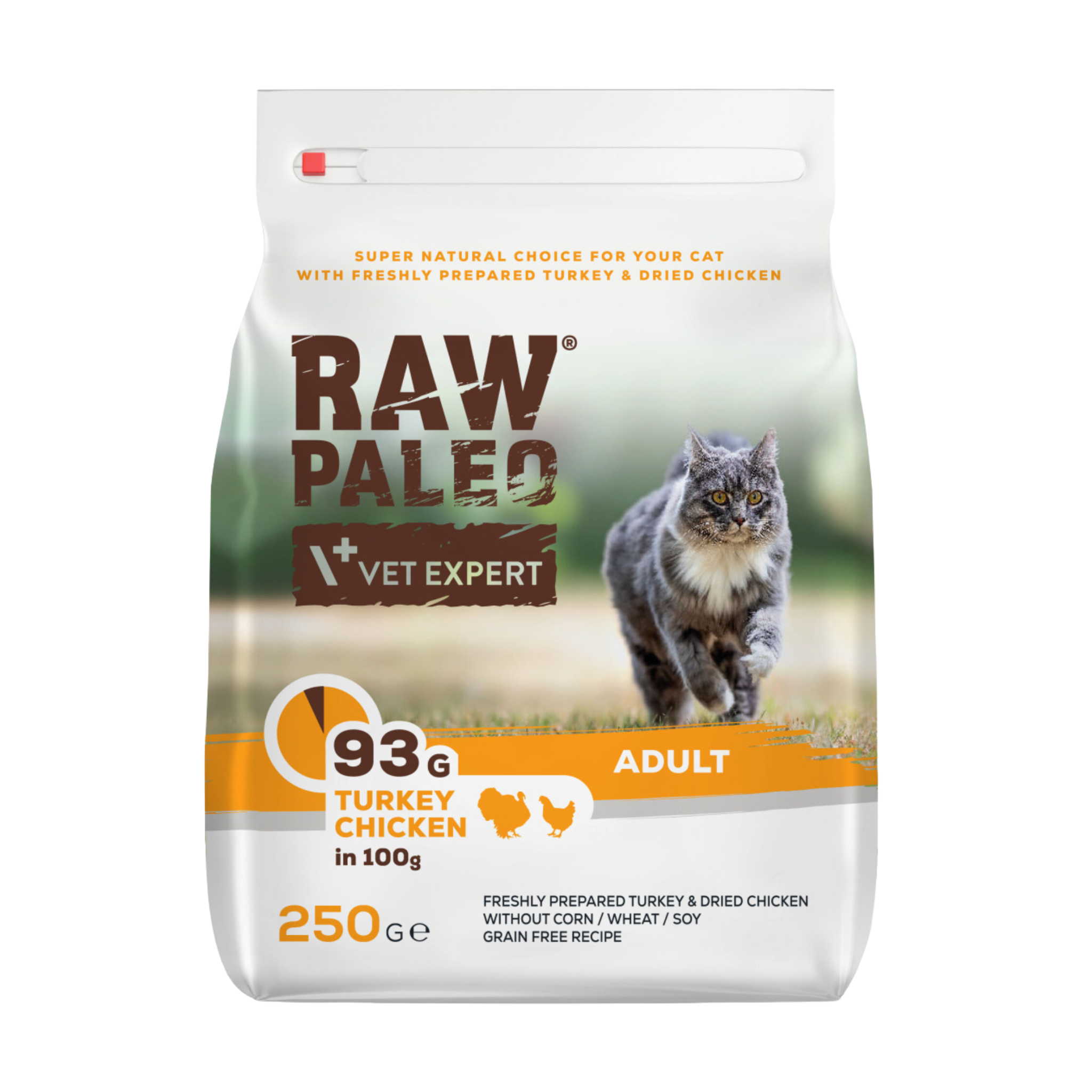Raw Paleo Adult Cat Turkey & Chicken Dry