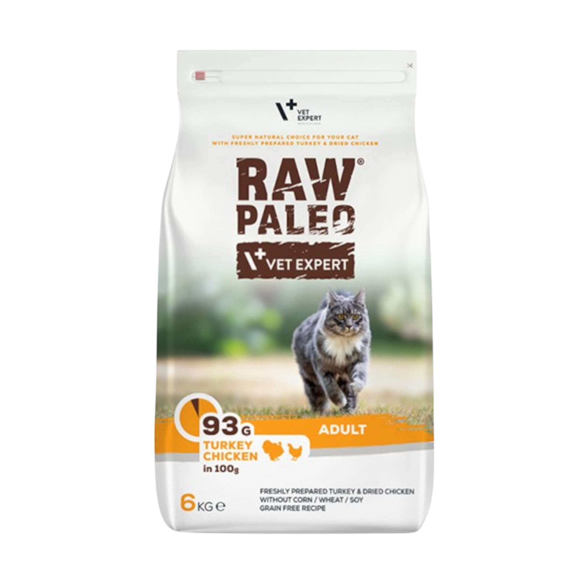 Raw Paleo Adult Cat Turkey & Chicken Dry