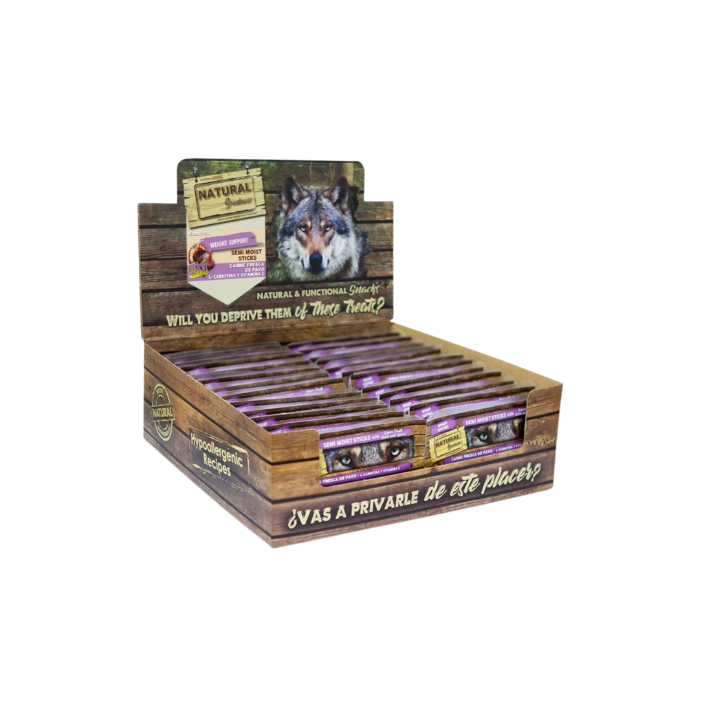 Natural Greatness Hypoallergenic Semi Moist Sticks Weight Support 35g