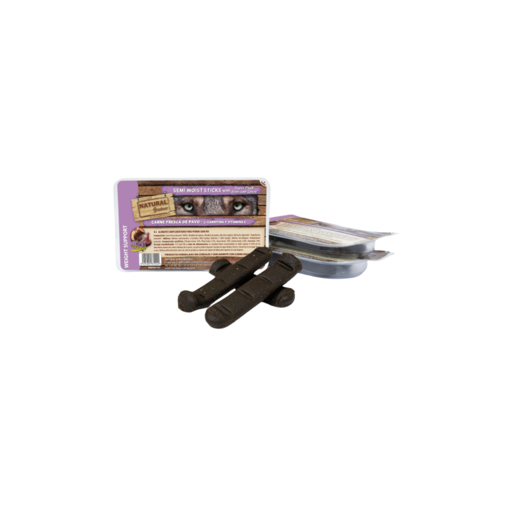 Natural Greatness Hypoallergenic Semi Moist Sticks Weight Support 35g