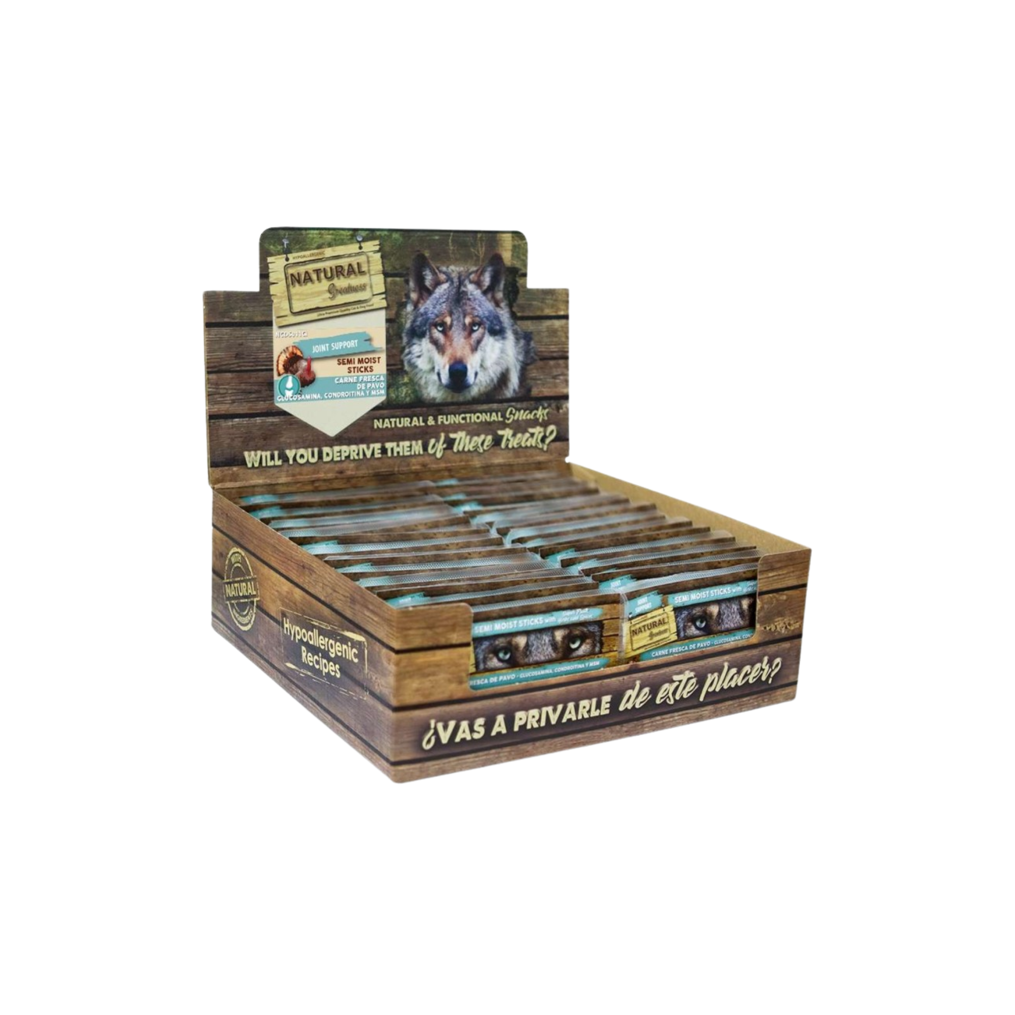 Natural Greatness Hypoallergenic Semi Moist Sticks Joint Support 35g