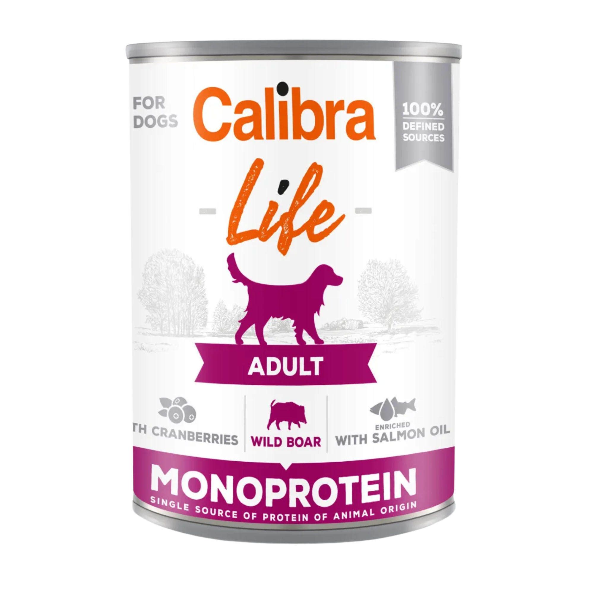 Calibra Life Dog Adult Wild Boar With Cranberries, 400g