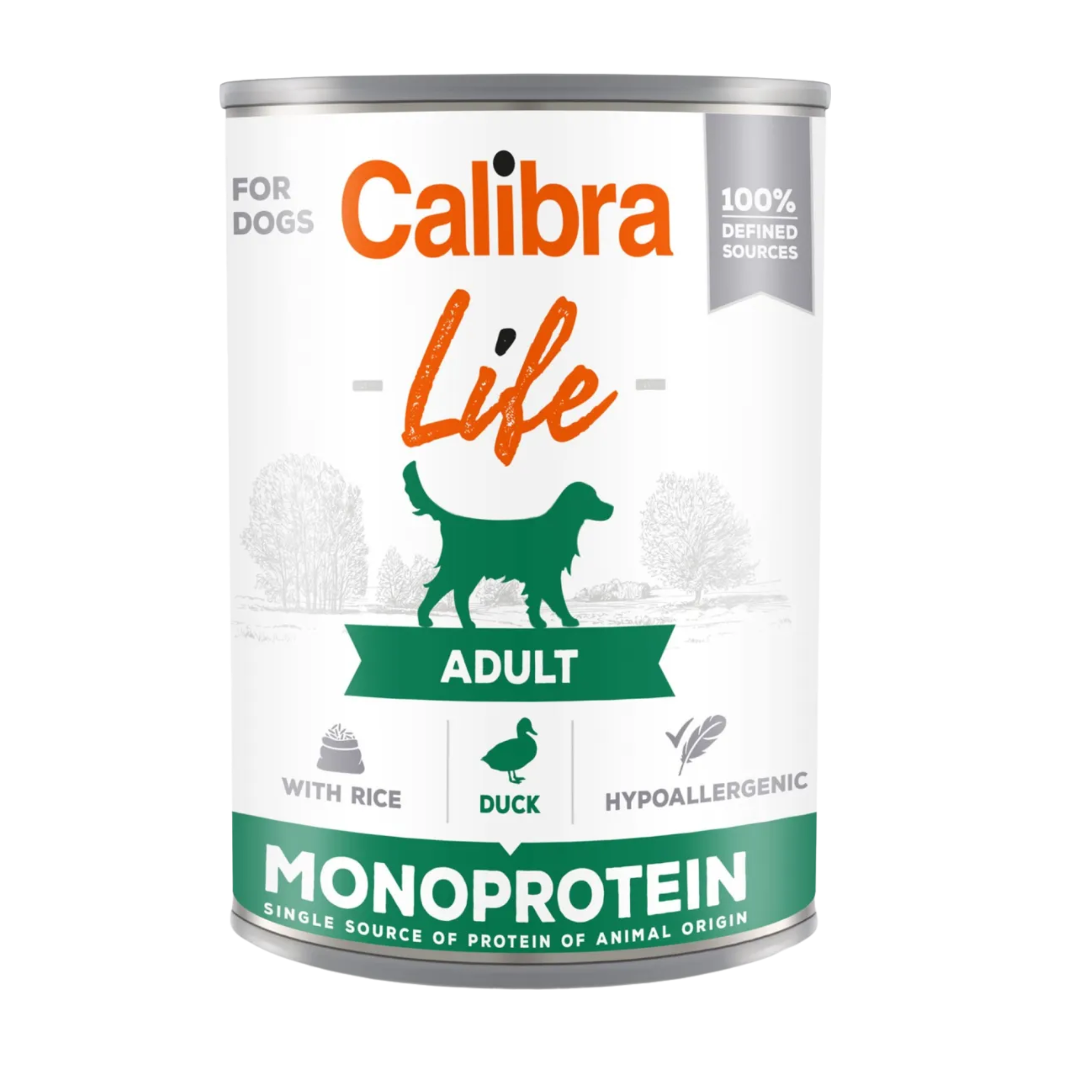 Calibra Life Dog Adult Duck & Rice, 400g