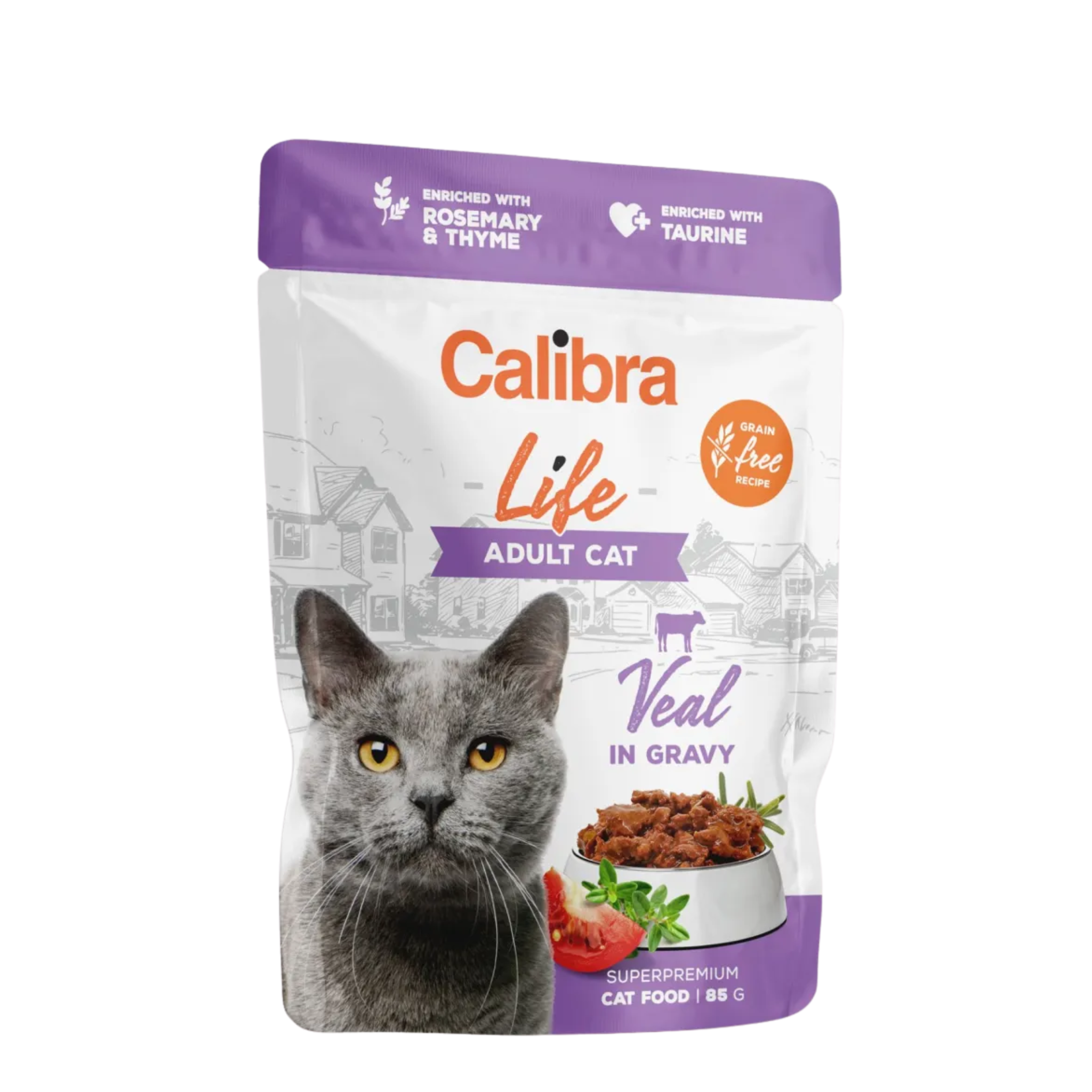 Calibra Life Adult Veal In Gravy, 85g