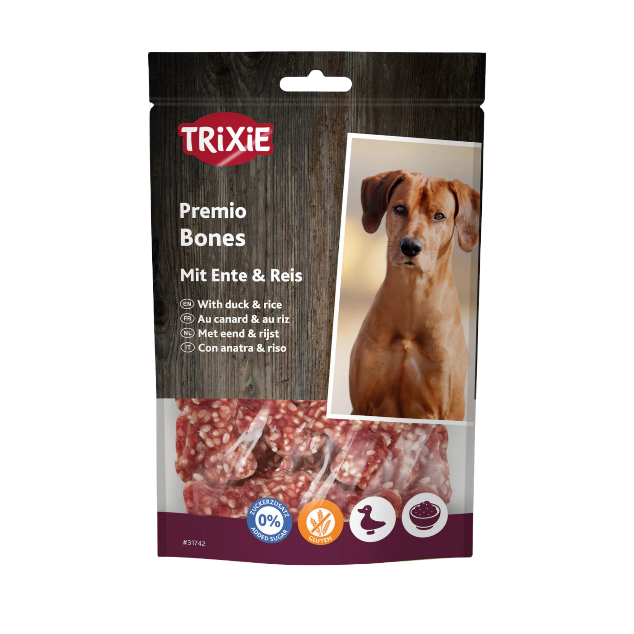 Trixie Treats Premio Bones Duck & Rice 80g