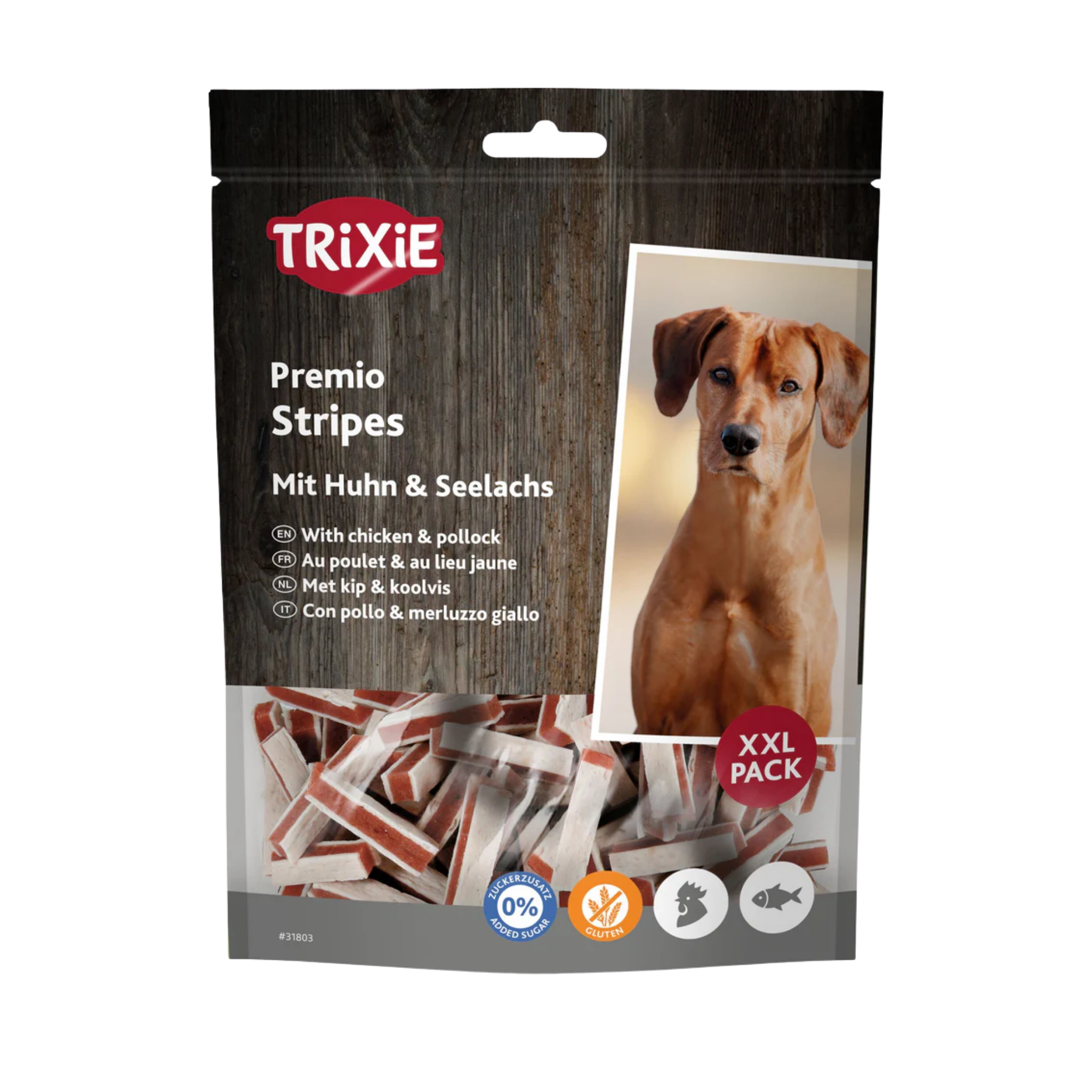 Trixie Treats Premio Stripes Chicken & Pollock 300g