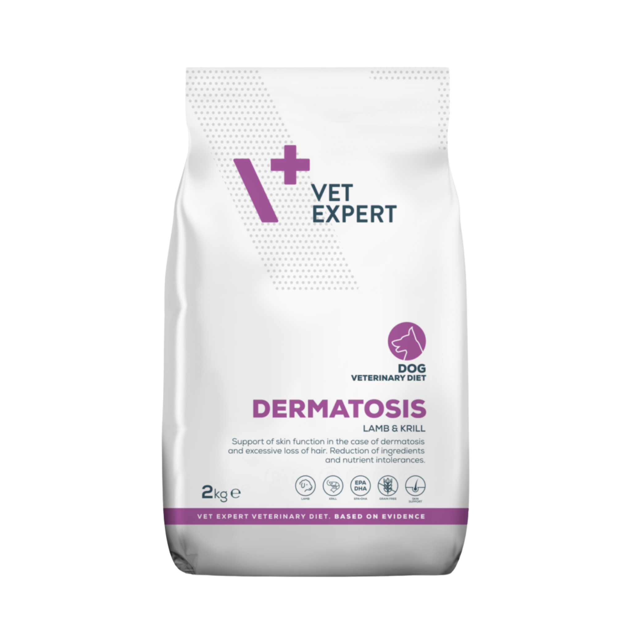 Vet Expert Veterinary Diet Dog Dermatosis Lamb & Krill 2 Kg